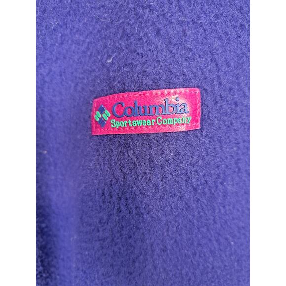 Vtg Columbia Bugaboo Two Piece Winter Ski Jacket Purple PInk Ladies Small - Picture 9 of 11